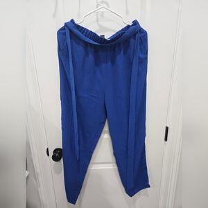 Pant Set. Royal Blue. Shein. Size L. True to Size. Elastic Waist.